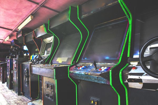 Arcade Game Moving